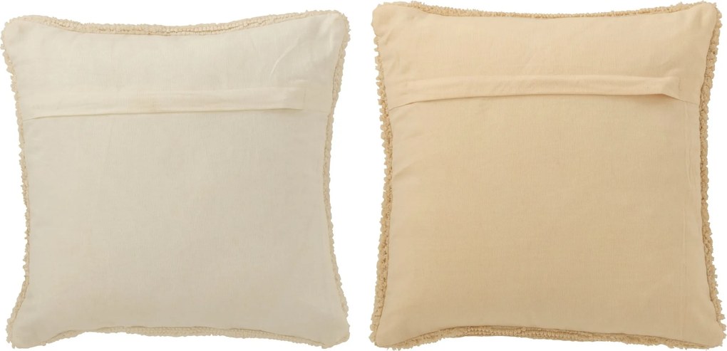Sada 2ks vianočný vankúš HOHOHO biela a béžová – 45*45*15 cm