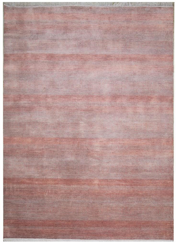 Diamond Carpets koberce Ručne viazaný kusový koberec Diamond DC-MCN Silver / m.red - 275x365 cm