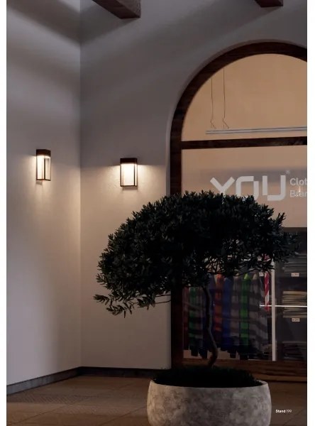 Redo 90603 - Vonkajšie nástenné LED svietidlo STAND LED/20W/230V IP65 antracit