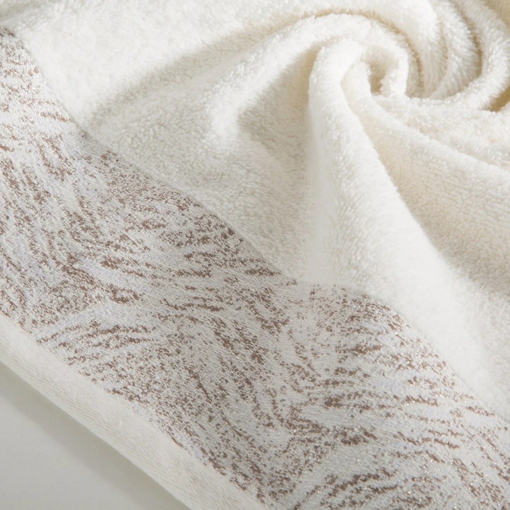 FROTÉ UTERÁK RUBI SADA 6KS 50X90 CM KRÉMOVÁ
