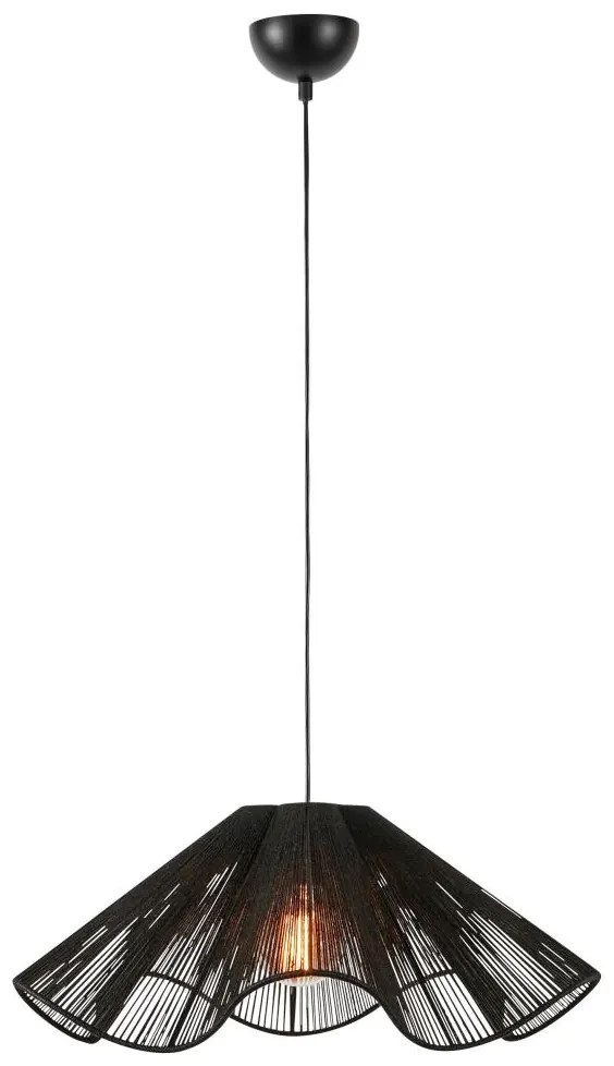 Markslöjd 108682 - Luster na lanku NAMI 1xE27/40W/230V čierna