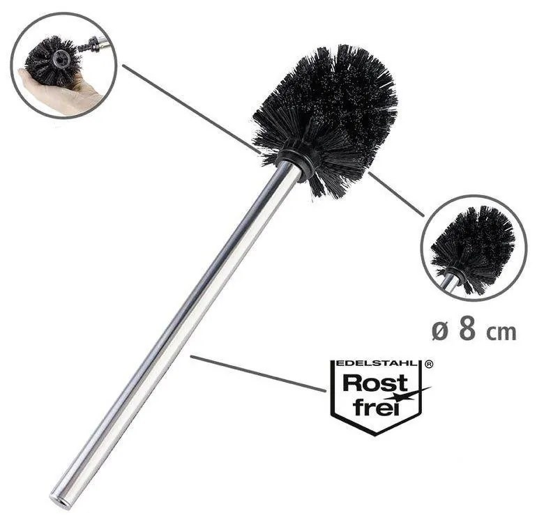 Stojan na toaletný papier Rivalta 70 cm chróm