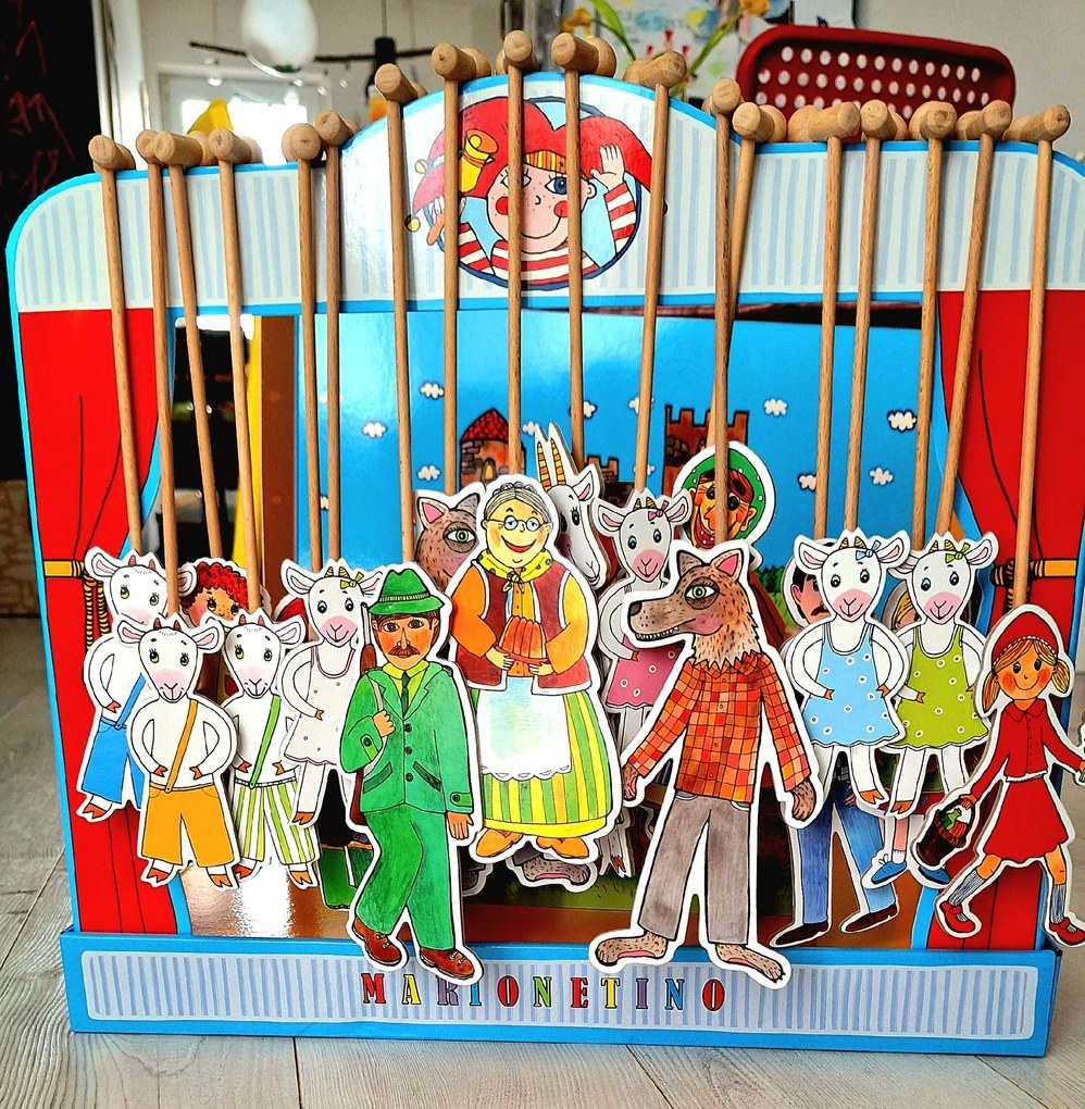 MARIONETINO Divadlo pre deti Trojrozprávka Červená čiapočka