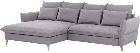 XXXLutz ROHOVÁ SEDAČKA, textil, svetlosivá MID.YOU - Sedačky - 000694006704