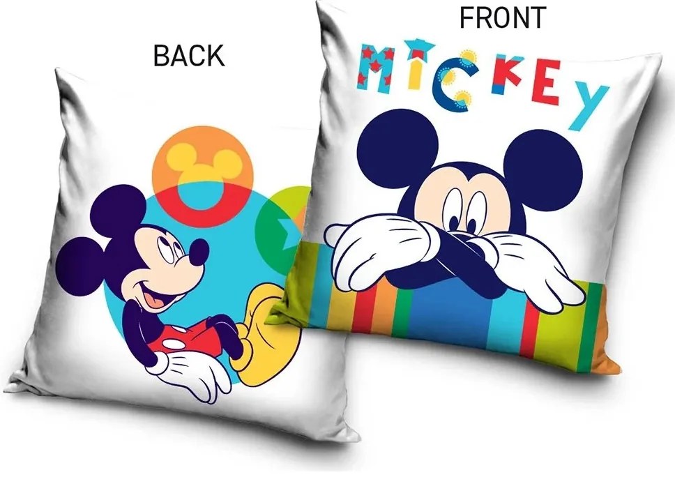 Detský vankúšik Mickey Mouse Myška Muška 40x40 cm
