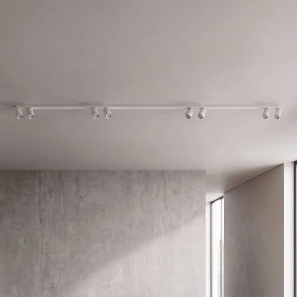 BRILAGI - Bodové svietidlo SELE LONG 8xGU10/30W/230V biela
