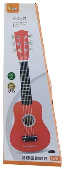 Gitara Viga 50691 červená 21 palcov