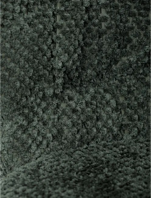 Jedálenská stolička bouclé, zelená CT-W1077 GRN2