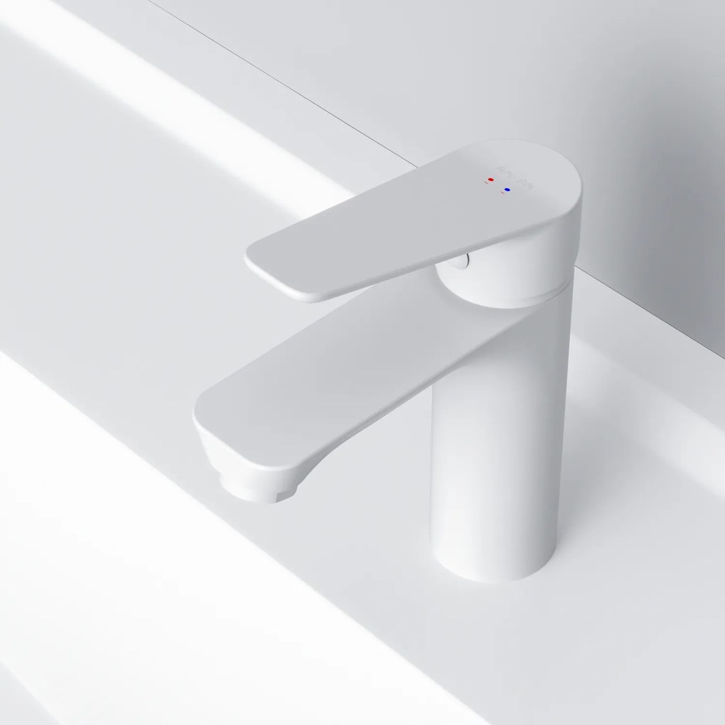 Umývadlová batéria AM.PM Hit FTA02133 jednopáková, biela