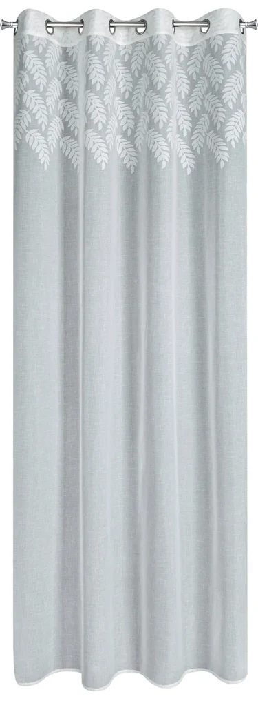 ZÁCLONA NA KRÚŽKOCH ANET 140X250 CM BIELA