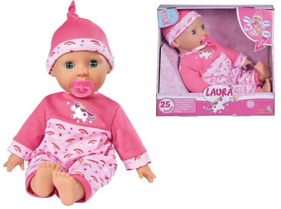 Bábika Laura Tickle Baby 38 cm