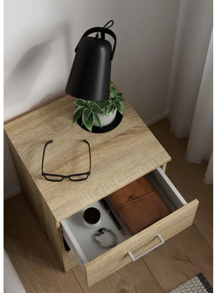 Nočný stolík GARBO, dub Sonoma