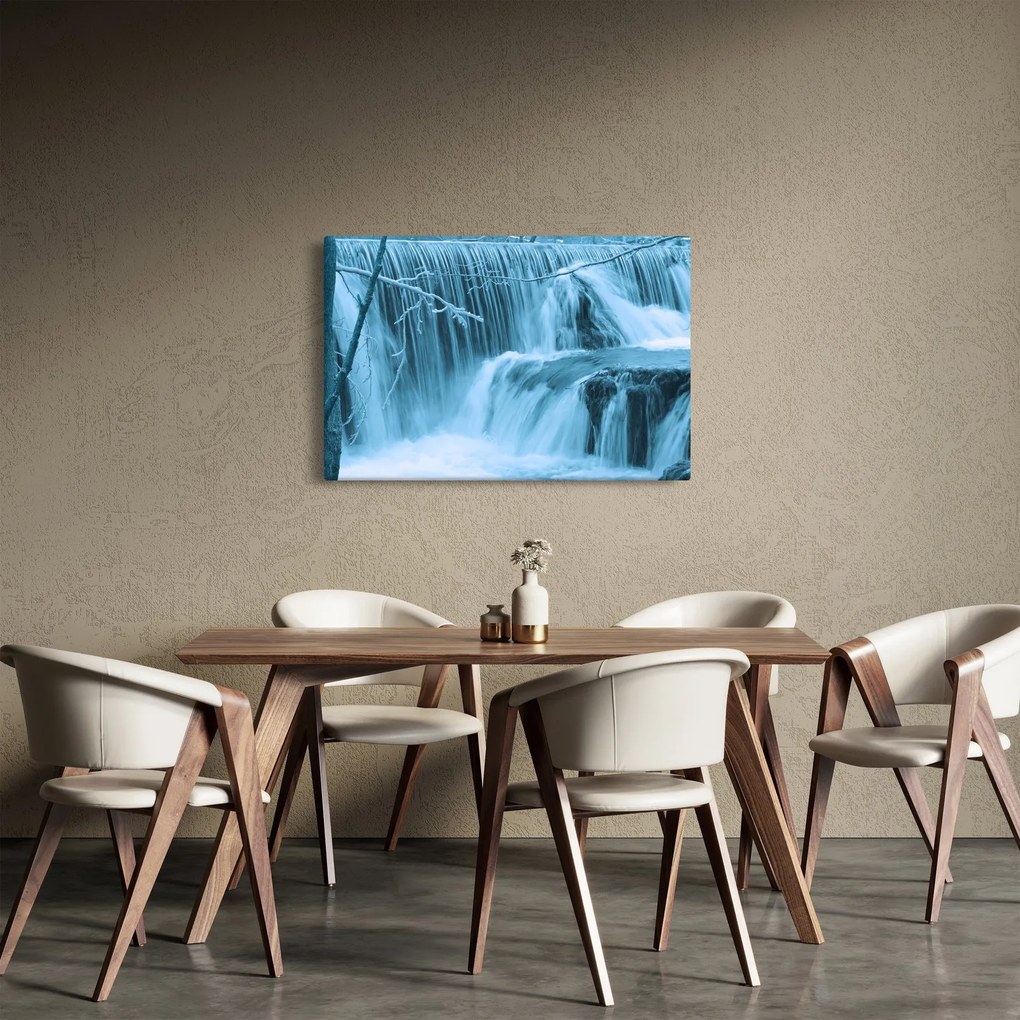 Obraz - ľadové vodopády (90x60 cm)