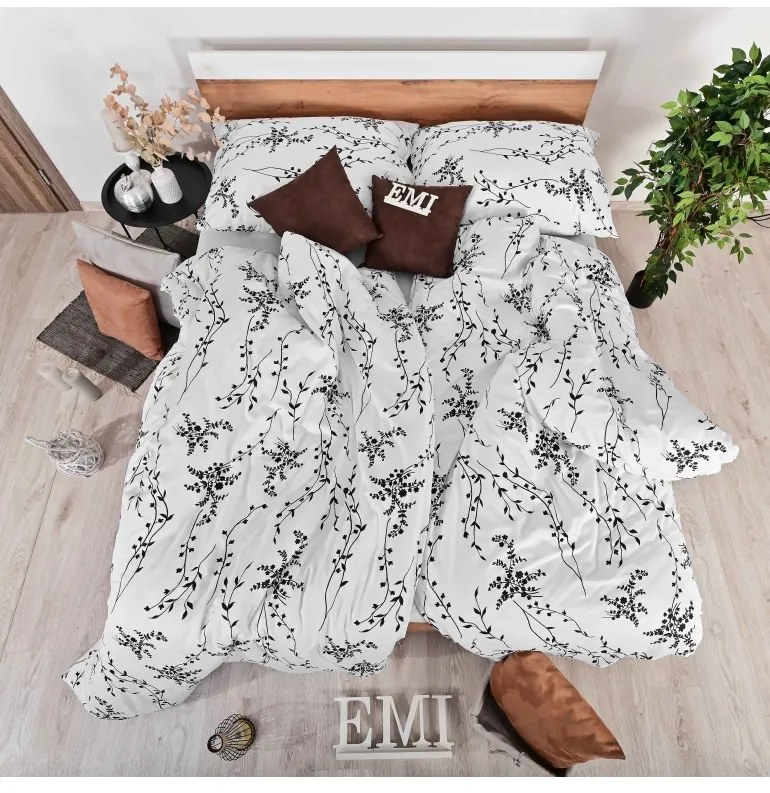 Obliečky Talin satén EMI, Predĺžený set jednolôžko obsahuje 1x 140x220 + 1x 70x90