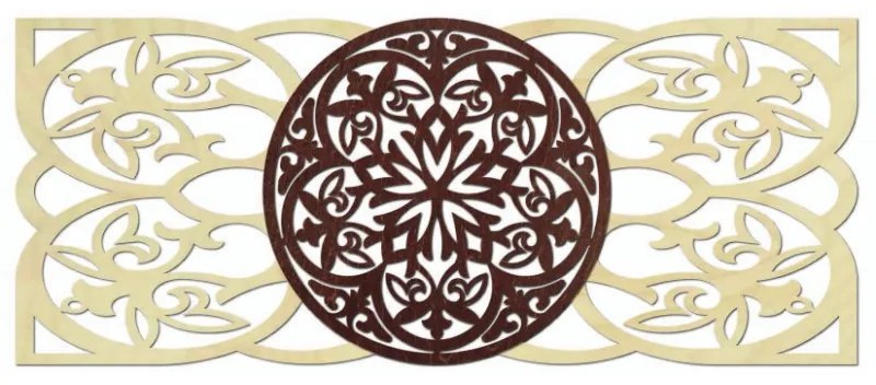 Elegantná mandala na stenu, skvelý doplnok interiéru I SENTOP PR0313-A