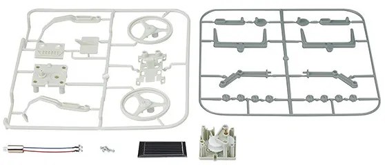 Mini solárny robot 3v1