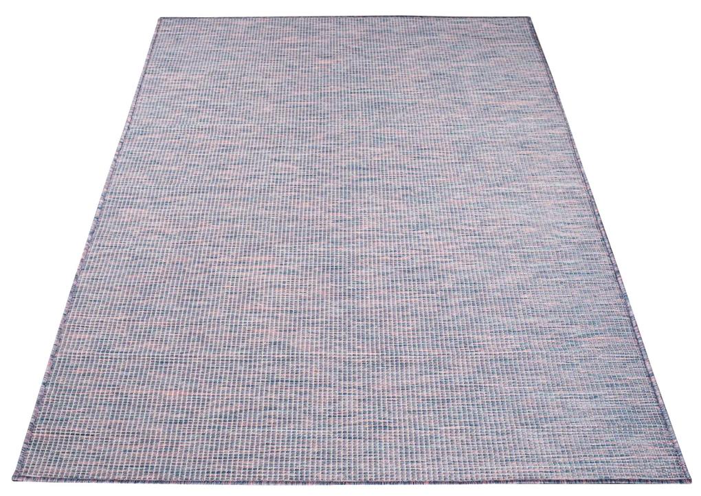 Dekorstudio Šnurkový koberec PALM 2778 - ružovomodrý Rozmer koberca: 280x380cm
