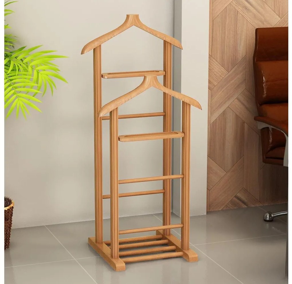 Stojací vešiak BIBI hnedý