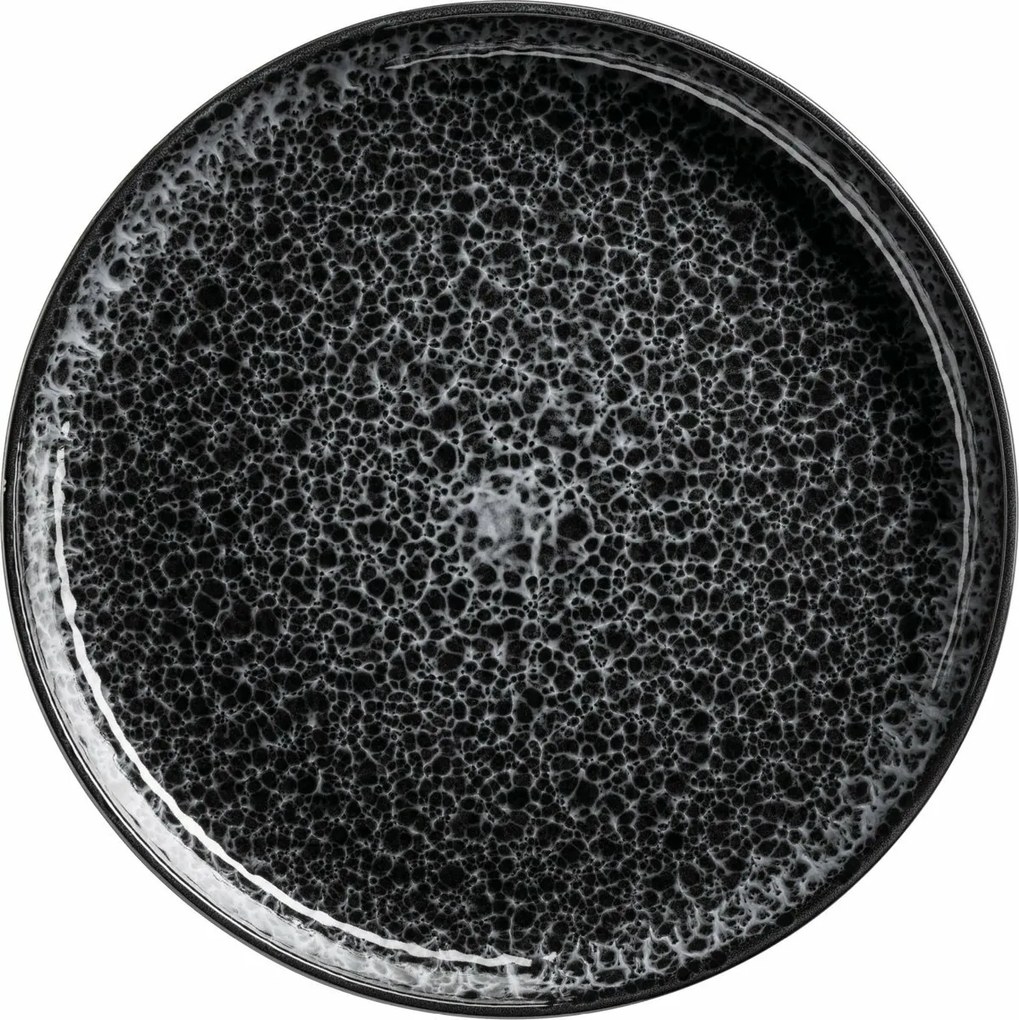 Mäser Jedálenská súprava riadu 16 ks FILIPPA – čierna