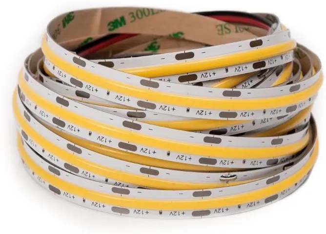 LED Solution COB LED pásik 10W/m 24V bez krytia IP20 Farba svetla: Studená biela 191193