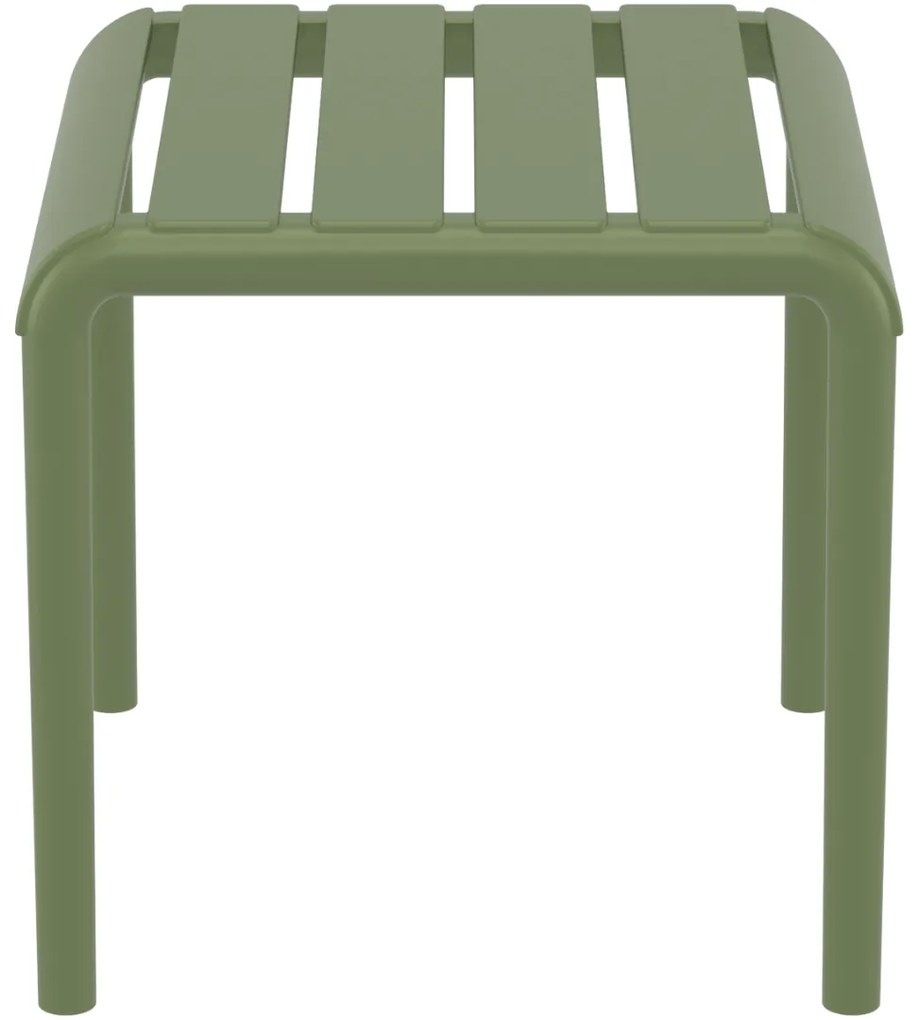 PARIS PRÍRUČNÝ ZÁHRADNÝ STOLÍK olive green