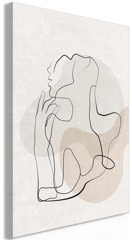Artgeist Obraz - French Chic (1 Part) Vertical Veľkosť: 20x30, Verzia: Na talianskom plátne