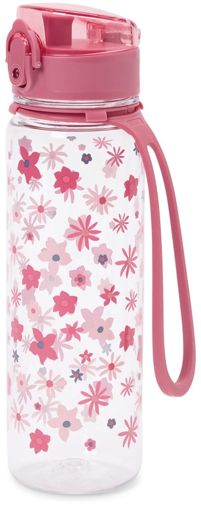 Fľaša na pitie, ružová