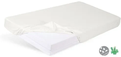 Matex Bamboo nepriepustné prestieradlo ecru, 180 x 200 cm