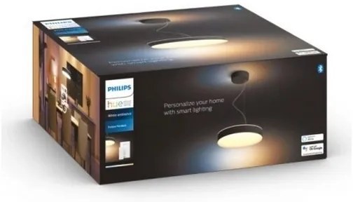 Philips - LED Stmievateľný luster na lanku Hue ENRAVE LED/33,5W/230V čierna + DO