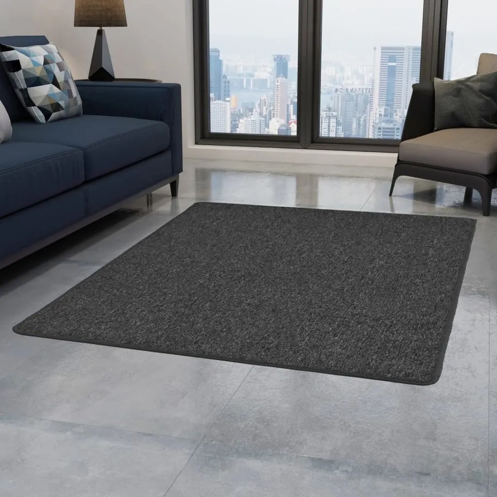 vidaXL Všívaný koberec, 120x180 cm, antracitový