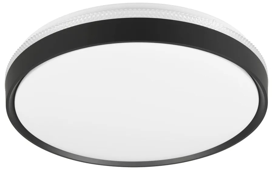 Čierno-biele LED stropné svietidlo ø 47 cm Spacy – Trio