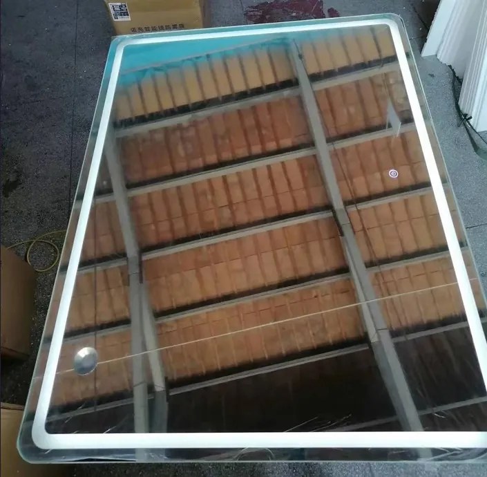 Erga Isabella, LED zrkadlo 120x80cm, 3105 lm, 6500K, predné/zadné osvetlenie, ERG-V01-129-1280-00