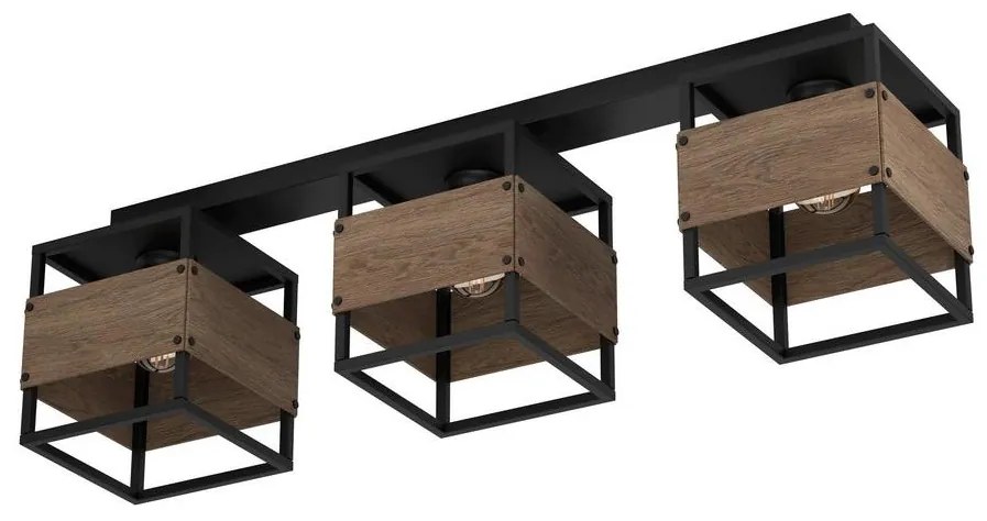 Eglo 43804 - Stropné svietidlo EVESHAM 3xE27/40W/230V