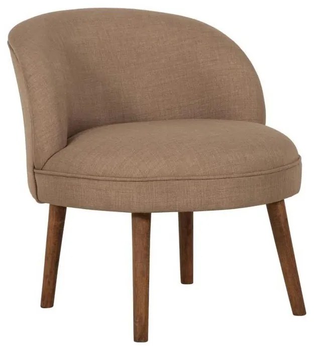 Detské kreslo KUNI hnedé