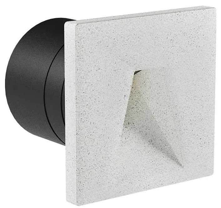 Redo 91195 - LED vonkajšie orientačné svietidlo BAST LED/2,5W/230V IP65 sivá