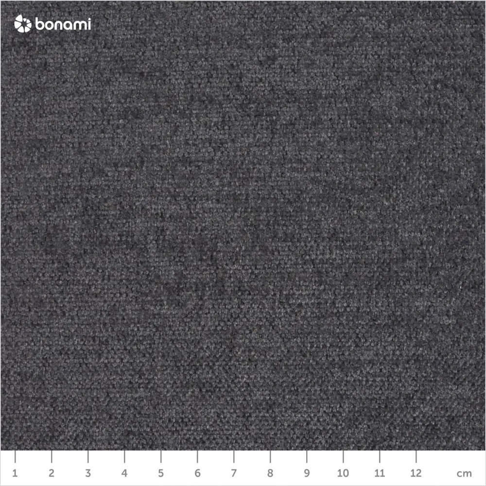 Tmavosivá rozkladacia rohová pohovka Miuform Scandic Lagom, ľavý roh