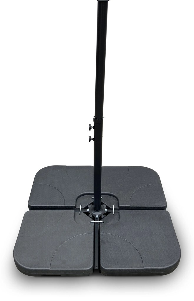 Záhradný slnečník Hook pr. 3m béžový + závažie