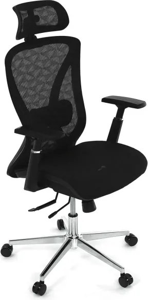 Kancelárska stolička čierna KA-S258 BK