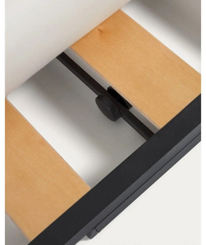 Rozkladacia pohovka sivobéžová 210 cm Tanit – Kave Home