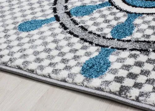 Koberce Breno Kusový koberec KIDS 510 Grey, viacfarebná,120 x 170 cm