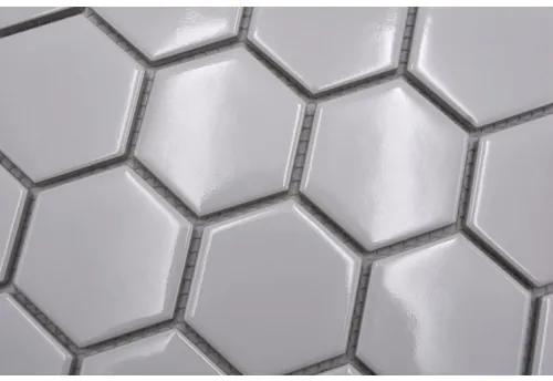 Keramická mozaika HX 080 biela, lesklá 32,5 x 28,1 cm