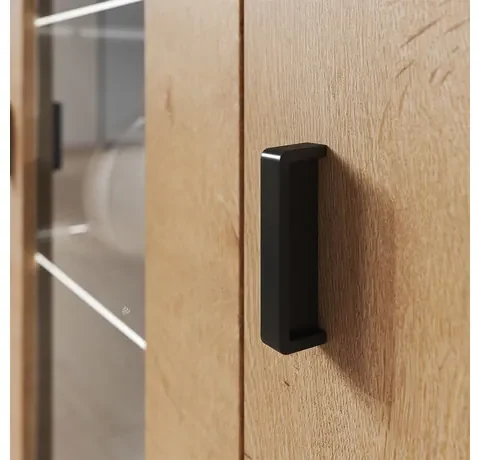 Obývacia stena Boho I, Osvetlenie: osvetlenie LED biele, Farby: biela / biely lesk