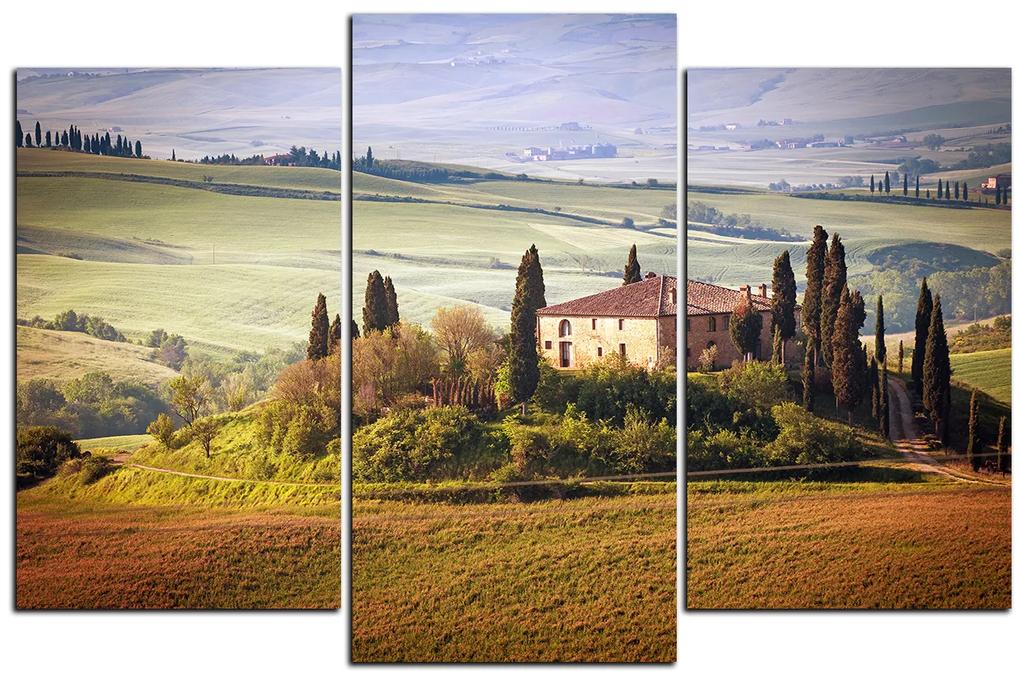 Obraz na plátne - Talianská venkovská krajina 1156C (135x90 cm)