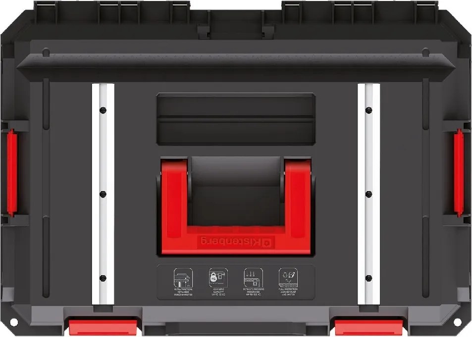 Kistenberg Kufrík na náradie X BLOCK TECH čierny 546x380x407