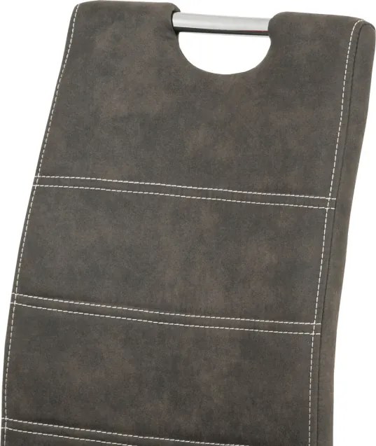 Jedálenská stolička sivá HC-483 GREY3