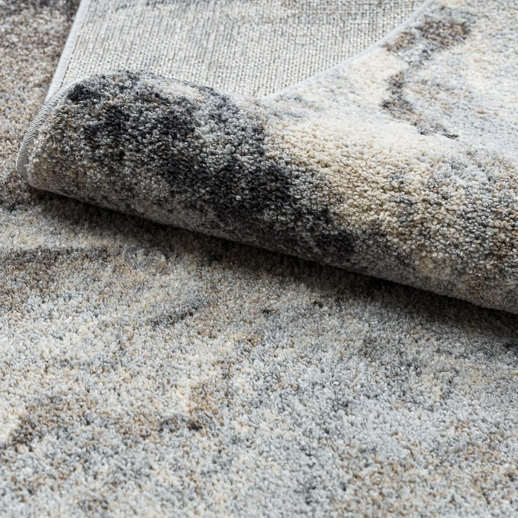 Kusový koberec Fusion 9613 l. grey/dark grey, 180x270, šedá, kancelária, Dywany Łuszczów