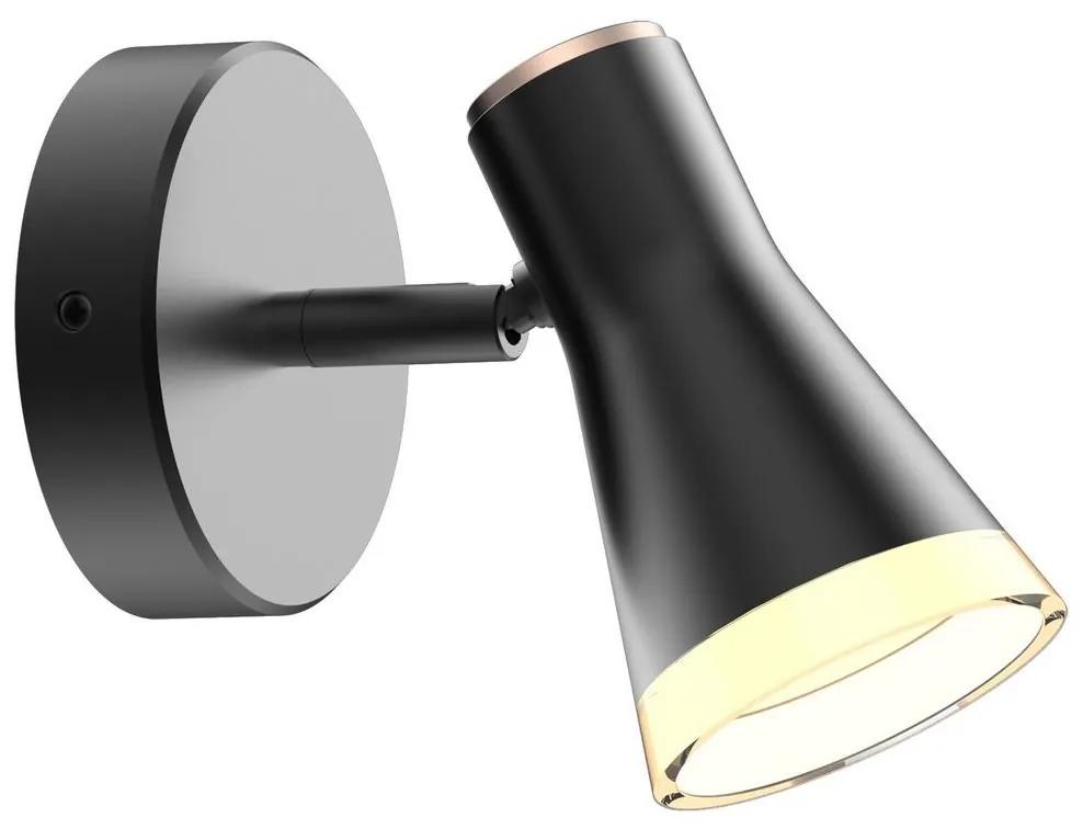 Polux LED Nástenné bodové svietidlo BERG LED/4,2W/230V čierna SA1666
