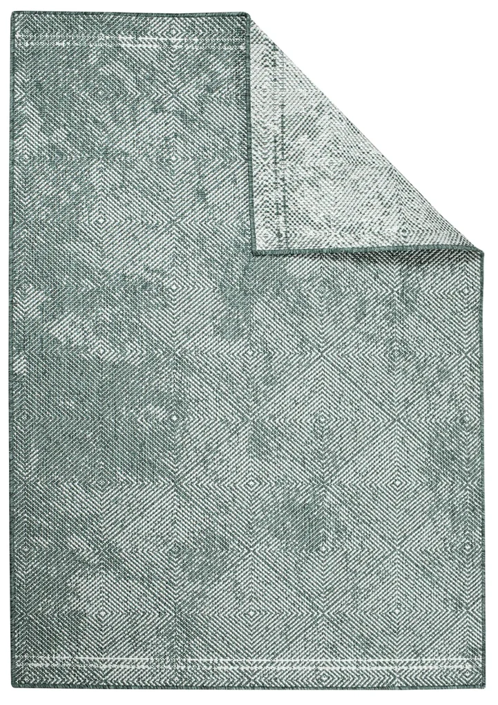Dekorstudio Obojstranný koberec na terasu DuoRug 5845 - zelený Rozmer koberca: 200x290cm