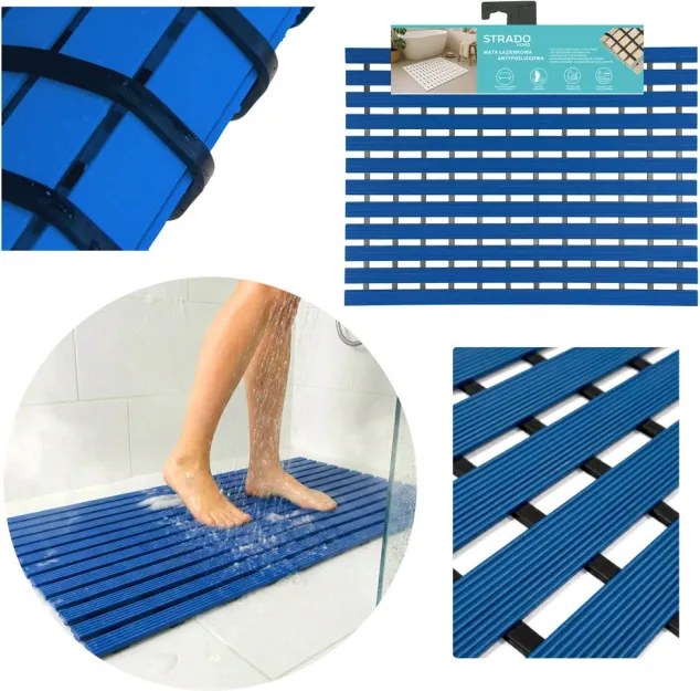 Kúpeľňová predložka modrá