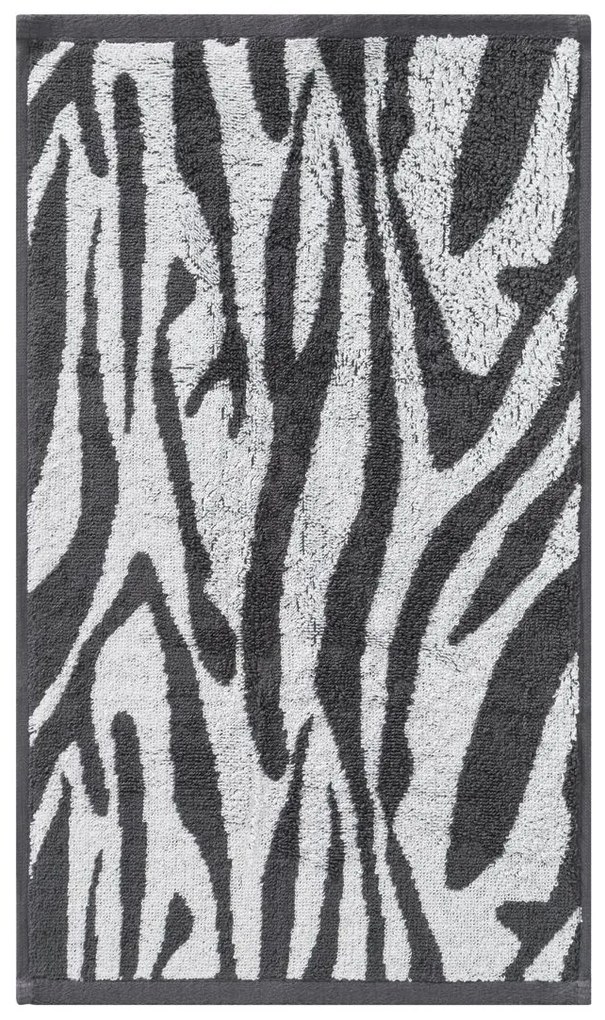 MIOMARE® Froté uterák, 30 x 50 cm, 4 kusy, zebra (100275609)